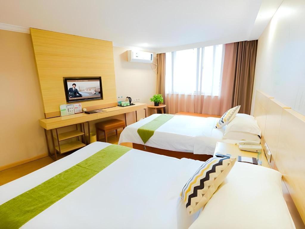 Greentree Inn Shanghai Guangxin Road Tongji Hospital Express Hotel Exteriér fotografie