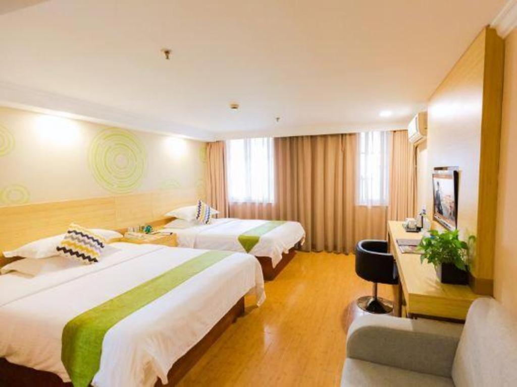 Greentree Inn Shanghai Guangxin Road Tongji Hospital Express Hotel Exteriér fotografie